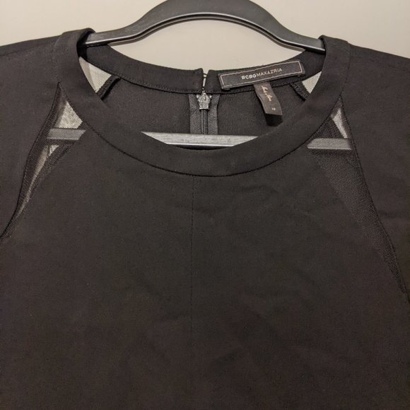 Cutout Sheath Little Black Dress - Picture 5 of 6